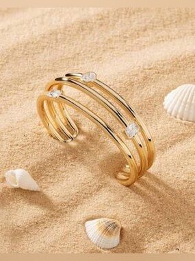 APM MONACO TRIPLE CUFF ECLAT bracelet